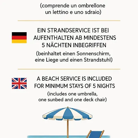 Azzurro Lägenhet Bibione
